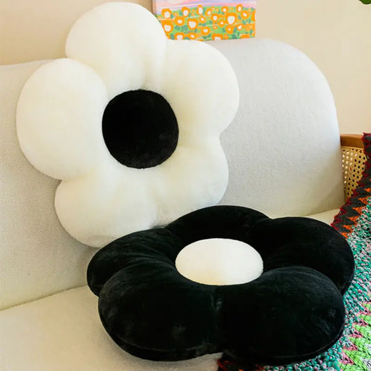 Flower Shaped Plush Pillow