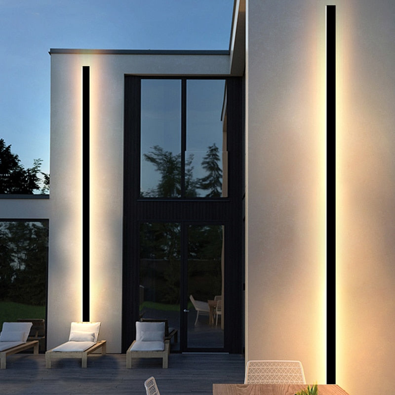 Modern Waterproof Outdoor LED Wall Lamp