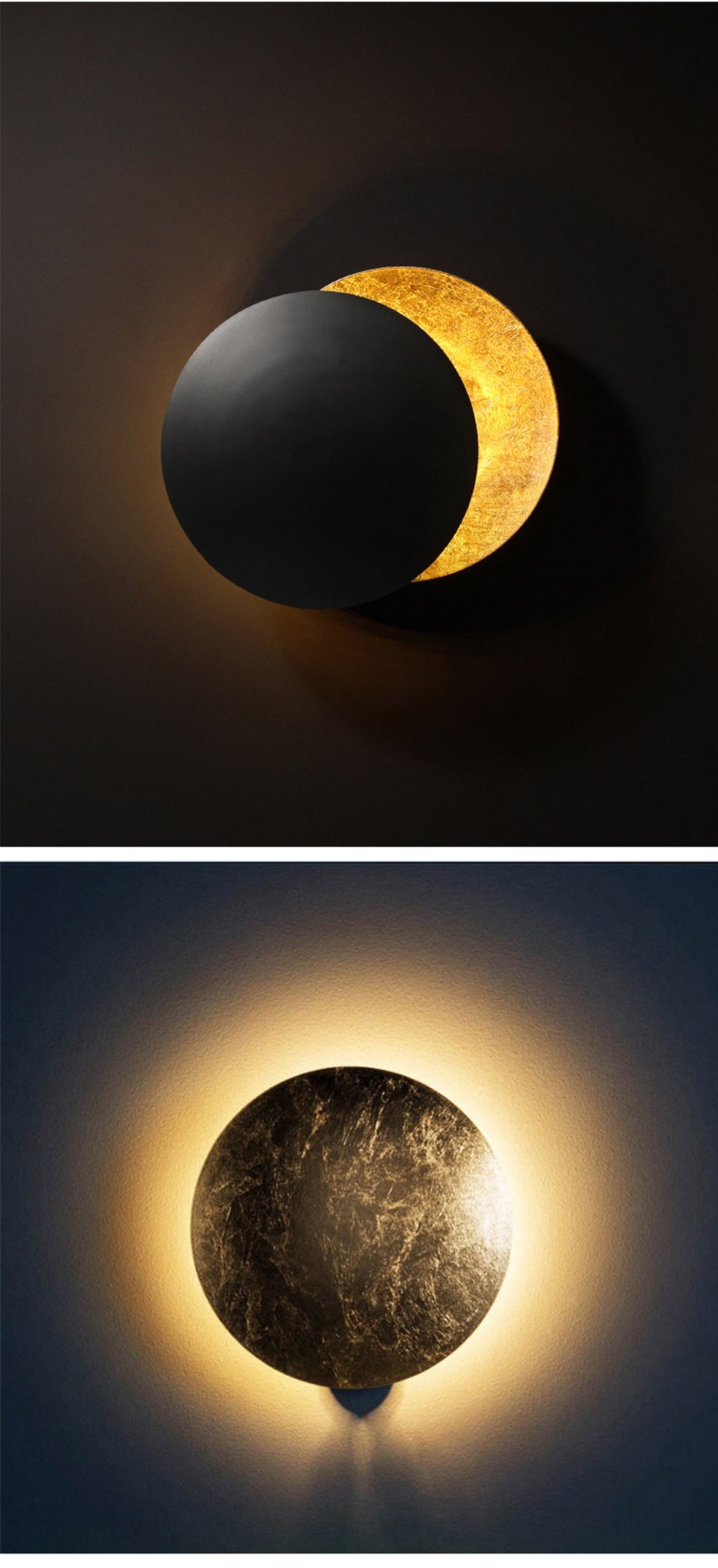 Solar Eclipse Wall LED Lamp