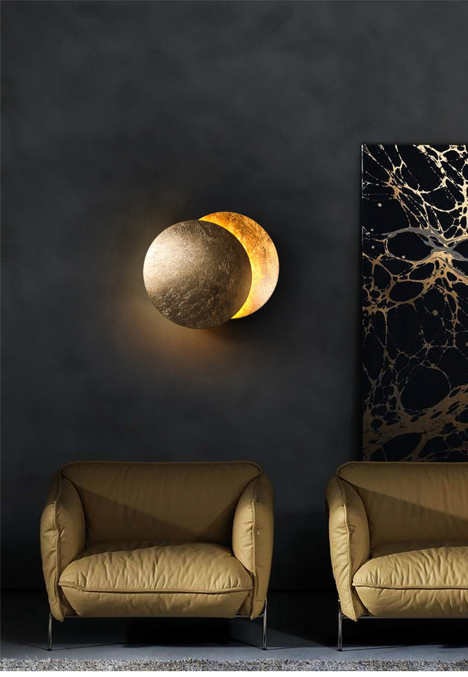 Solar Eclipse Wall LED Lamp