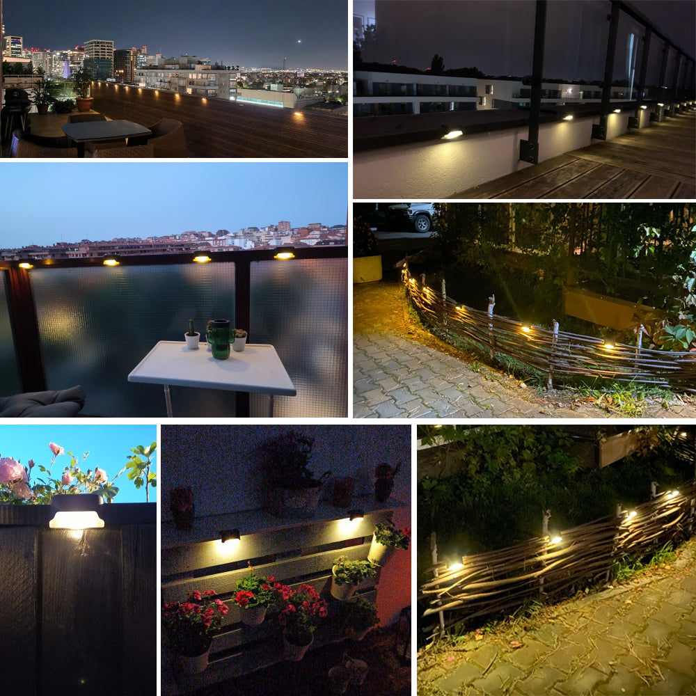 Outdoor Waterproof Solar LED Step Lights