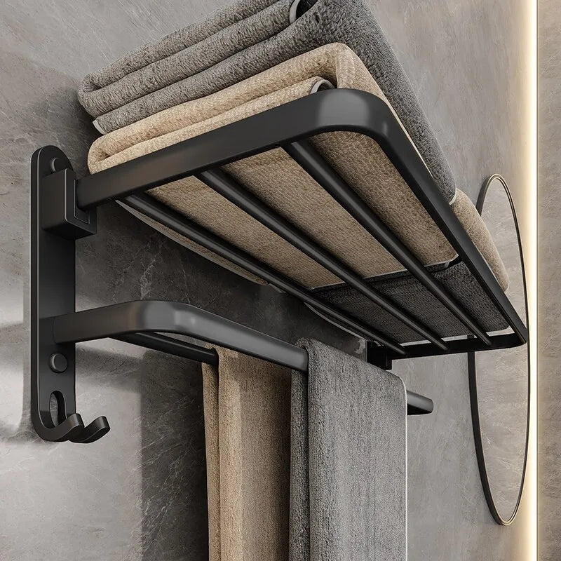 Wall Mounted Towel Rack