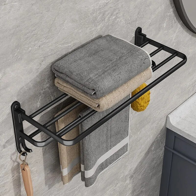 Wall Mounted Towel Rack