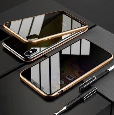 Magnetic Privacy Metal Case for iphone