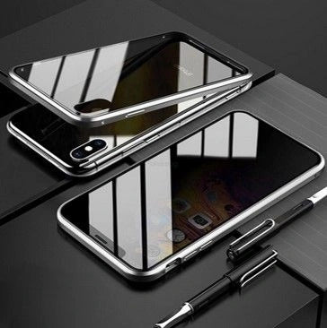 Magnetic Privacy Metal Case for iphone