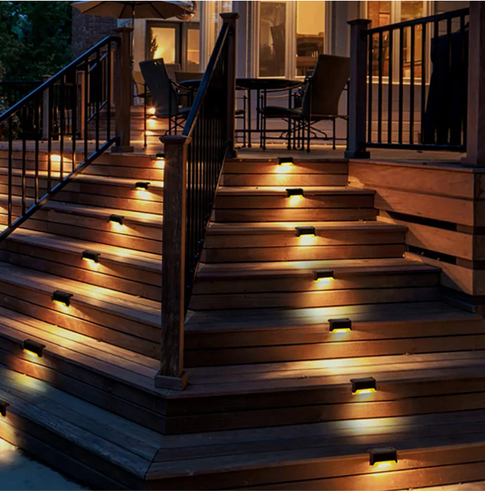 Outdoor Waterproof Solar LED Step Lights